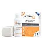Blephasol Duo 100 ml Micellar Eyelid Cleansing Solution with 100 Lint-Free Pads | Effective and Gentle Cleansing for Make-Up Removal, Inflamed and Sensitive Eyelids | Soap & Alcohol-Free