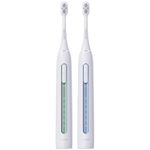 ORACURA Adult Sonic Smart Electric Rechargeable Toothbrush Sb300|1 Year Warranty|Pack Of 1 Green & 1 Blue Colour|36,000 Strokes/Min|5 Modes & 3 Intensity|Rechargeable