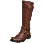 Miz Mooz Women's Kailia Riding Boot Brown Size: 6 UK