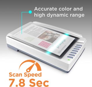Plustek OpticPro A320E Large Format Scanner, 12x17 Inch