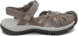 KEEN Women's Rose Sandal Brindle/Shitake, 6