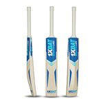 1XBAT SPORTING LINES Premium Kashmir Willow Cricket Bat - Size Full SH - Good for All Age Groups – Adults - Bat Cricket for Tennis Ball, Wind Ball, Leather Ball (Style 1)