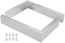 Microwave Filler Kit 2.95”W Stainless Steel Microwave Trim Kit Replaces Whirlpool 8171339 - Universal Microwave Trim Kit Fits Most Brands - Fills Over The Range Oven Cabinet Gap - 15.75”H x 10.75”D