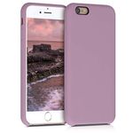 kwmobile Case Compatible with Apple iPhone 6 / 6S Case - TPU Silicone Phone Cover with Soft Finish - Grape Purple