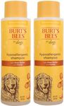 Burt's Bees for Dogs Natural Hypoallergenic Dog Shampoo with Shea Butter and Honey | pH Balanced for Dogs - Made in The USA | 16 Ounces, Pack of 2