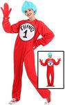 Adult Thing 1 and Thing 2 Costume Medium