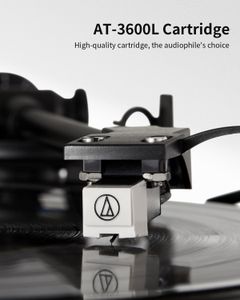 Bluetooth Vinyl Record Player – Wireless Turntable with Built-In Speakers