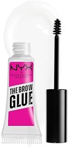 NYX PROFESSIONAL MAKEUP The Brow Glue, Extreme Hold Eyebrow Gel - Clear