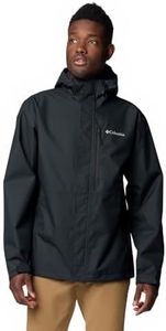 Columbia Men's Hikebound II Rain Jacket, Black, XXL