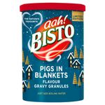 Bisto Flavoursome & Delicious Pigs in Blankets Gravy Granules, Perfect for Christmas Dinners, 190g (Pack of 1)