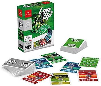 Dal Negro - Line Up, Gioco di Carte calcio, adatto per famiglie e bambini 8+, da 2 a 6 giocatori