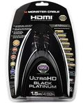 Monster Black Platinum Ultimate High Speed HDMI Cable with Ethernet - 1.5 m. length