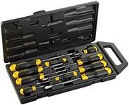 Stanley 2-65-005 PH"Cushion Grip" Screwdriver, Multi-Colour, Set of 10 Piece