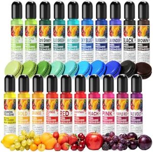 Natural Food Coloring - 20 Colors Artificial Dye Free Food Coloring