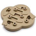 Outward Hound Hide N' Slide Treat Dispensing Brain & Exercise Game For Dogs By Nina Ottosson, Wood