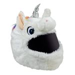 Moto Loot Helmet Cover for Motorcycle Helmet, Fun Rides and Gifts (Cover Only. Helmet Not Included) - Unicorn