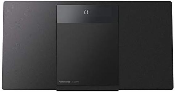 Panasonic SC-HC412EG-K Sistema Hi-Fi Micro Compatto Multisorgente, CD, Bluetooth, FM Radio, DAB+, AUX-IN Autoplay, USB, Space Tune, LincsD-Amp, Alta Qualità Audio, Montabile a Parete, Nero