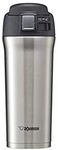 Zojirushi 480ml One Touch Flip-Open Bottle SM-TA48 (Silver)