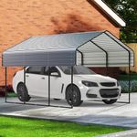 10'x15' Heavy Duty Metal Carport, O