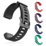 Wrist Bands Replacement - Replacement Band Very Fit Watch Slim Fitness Tracker Band for ID115 Fitness - 5 Color Strap Red Black Blue Wristband Color Purple Green Wristbands Activity Tracker