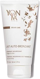 Yon-Ka Lightweight Self Tanning Body Lotion, Buildable Coverage for Natural Sunkissed Glow, Anti-Aging Antioxidant Serum with Vitamin E, 100% Natural Self Tanning Active, Vegan, 5.18 Oz/150ml