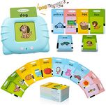 SUPER TOY 112 Talking Baby Double Sided Flash Cards Educational Toys for 1 2 3 4 Years Old,Early Learning Educational Electronic Interactive Montessori Toys for Boys Girls Toddlers Kids Birthday Gift