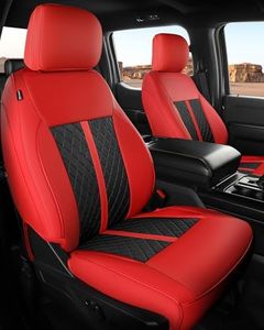 RIDEPOSH for Ford F150 Leather Seat Covers, SuperCrew XL XLT 2021-2026
