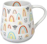 Disney Store Official Winnie the Pooh and Pals Rainbow Mug, Housewarming Gifts For Men, Women, and Kids