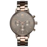 MVMT Nova - Dual Timezone Women’s Wristwatch - Minimalist Dress Watch for Women - 3 ATM/30 Meters Water-Resistant Timepiece - Stainless Steel Analog Women’s Watch with Interchangeable Bands - 38mm,