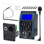 CLUB BOLLYWOOD Eq 5-Band Acoustic Guitar Piezo Pickup Preamp Tuner System with LCD Screen | Musical Instruments & Gear | Guitars & Basses | Parts & Accessories