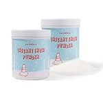 THE TWIDDLERS - 2 Pack Fake Snow Powder Instant Christmas Winter Snow 230g/Tub - Artificial Magic Snowflakes for Xmas Decorations & Crafts - Up to 15 Litres