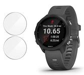 M.G.R.J® Tempered Glass Screen Protector for Garmin Forerunner 245/245 Music Smartwatch (Pack of 2)