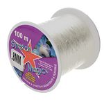 Stretch Magic Bead & Jewelry Cord - Strong & Stretchy, Easy to Knot - Clear Color - 0.8mm Diameter - 100-meter (328 ft) Spool - Elastic String for Making Beaded Jewelry