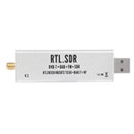 Software Defined Radio, Full Band Receiver RTL-SDR Radio Communication System 0.1MHz‑1.7GHz for XP / Win10 / Android for Software Defined Radio (RTL-SDR) Applications