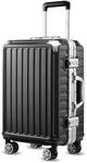 LUGGEX Carry On Luggage with Alumin