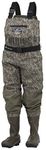 FROGG TOGGS Grand Refuge 2.0 Breathable & Insulated Bootfoot Chest Wader, Cleated Outsole, Youth, Mossy Oak Bottomlands, Size 4