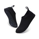 Water Shoes Beach Surf Diving Snorkeling Swim Barefoot Shoes Quick Dry Skin Socks for Men Women Black