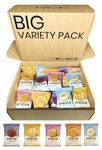 Border Biscuits Variety Pack Gift Set Hamper, 30 Biscuits (3 Packs of Five Different Blends, Each Pack 2 Biscuits) in StormBrew Gift Box