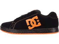 DC Men's Gaveler Low Shoe Skate, Black/Orange, 9