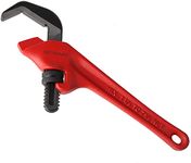 Jadeshay Hex Offset Wrench 9.5 in Hex Pipe Wrench TD0507 Portable Hand Tools for Gripping Hexagonal or Square Nuts