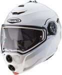 Caberg Droid Helmet, White Metal, Size S