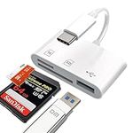 USB C SD Card Reader 3 in 1 Type C 