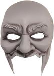 ZLCOS Uncle Howdy Ghostface Latex Mask Cosplay Halloween Costume Props for Fans (Grey)