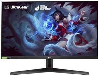 LG QHD IPS Ultragear Gaming Monitor 27 Inches, QHD, 2560 x 1440, 1 MS, 144Hz, HDR 10, 99% sRGB (CIE1931), G-Sync Compatible, Freesync Premium, HDMI X 2, DP, HP Out 27GN800