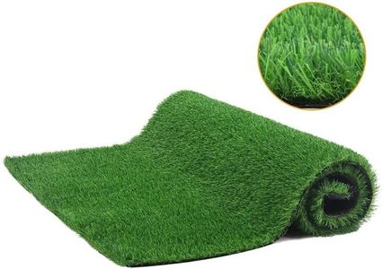 Akshya Artificial Floor Mat For Shop -Floor Mat For Living Room Bedroom, Office - All Season (Size- 2 X 12 Feet) Green Color Grass, Rectangular