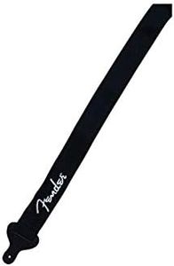 Fender Correa para Guitarra, Poliéster, Ajustable 33”-53”, Negro