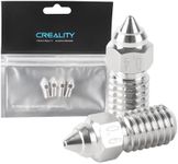 Creality Official Ender 3 V3 SE High-Speed Nozzles Kit, Copper Alloy Nozzle Set with 2PCS 0.4mm Nozzle and 2PCS 0.6mm Nozzle for 3D Printer Ender 5 S1, Ender 7