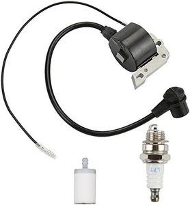 Butom husqvarna 55 rancher coil, Ignition Coil Module with Fuel Filter Spark Plug for Husqvarna 51 51EPA 61 55 Rancher EPA 55EPA 55EU1 268 272 272XP Poulan PP415 PP425 PP505 Gas Chainsaw