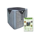 GREEN VENT - Air Conditioner Cover Universal 36x36, Central HVAC Screen, Outside Unit Shade, Heat Pump Mesh Protector, Full Leaf Guard, Round Compressor Net Defender for AC Outdoor Conditioners(36x36)