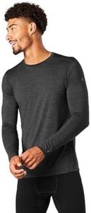 Smartwool Classic All-Season Merino Wool Base Layer, Men's Thermal & Jersey Sweater Vest, Lightweight & Breathable Natural Merino Men's Clothing & Fashion - Iron Heather, M